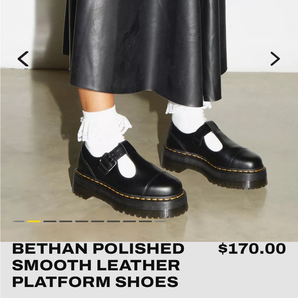 NEW Dr Martens Bethan Platform Mary Janes